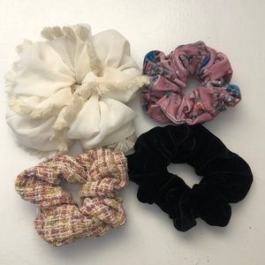 SET OF XL scrunchies
